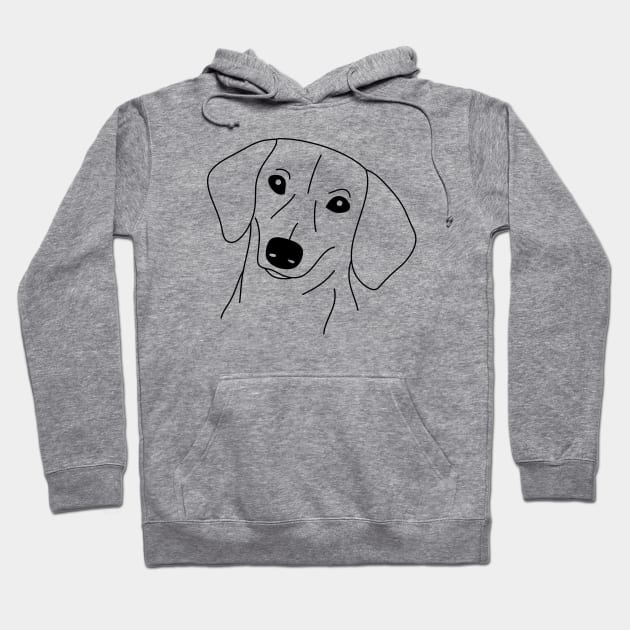 Ino The Dachshund Hoodie by inotyler